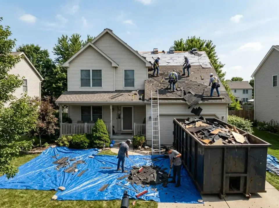 roof-replacement-debris-remova-004 — frequently asked questions, Cheapest Dumpster Rentals in Reminderville, OH